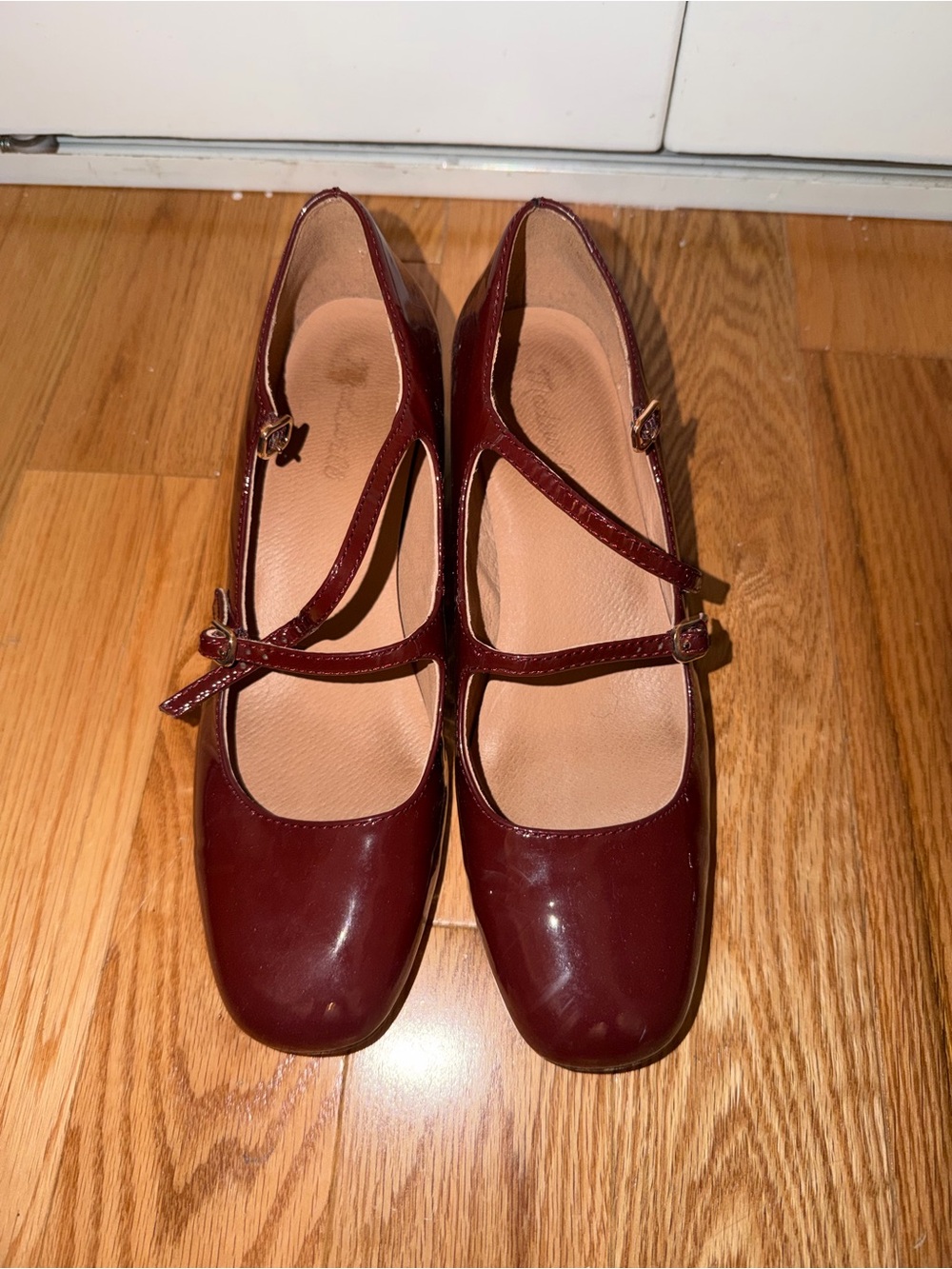 MadeWell Women’s Burgundy Mary Jane Flats